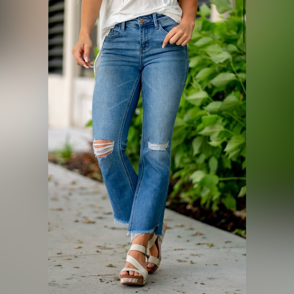 Vervet Cropped jeans sz 27